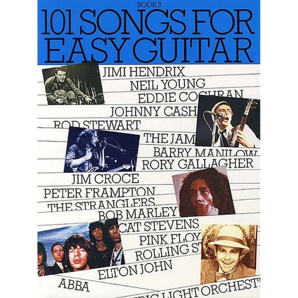 101 Songs AM23540 Easy Guitar Book 2