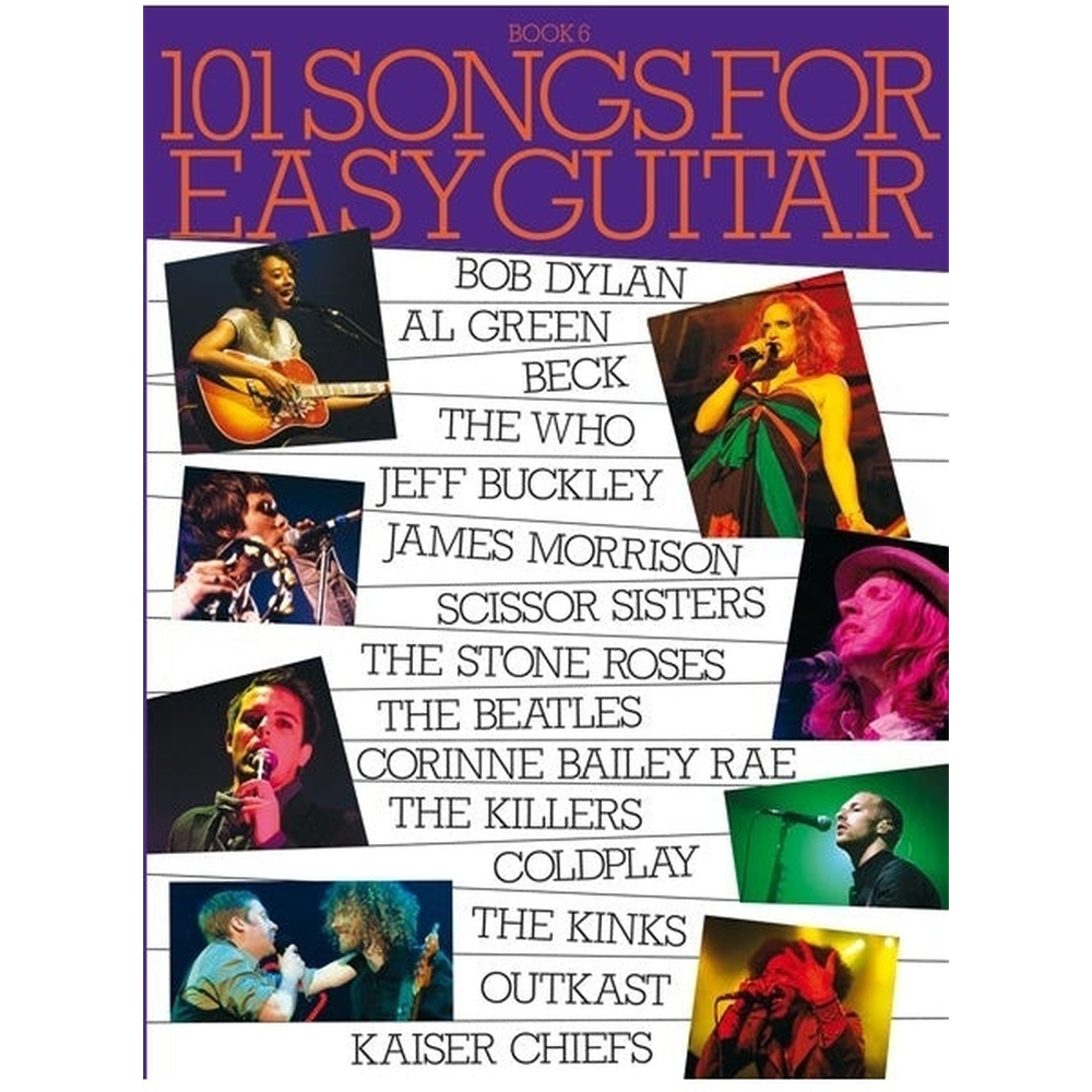 101 Songs AM990759 Easy Guitar Book 6