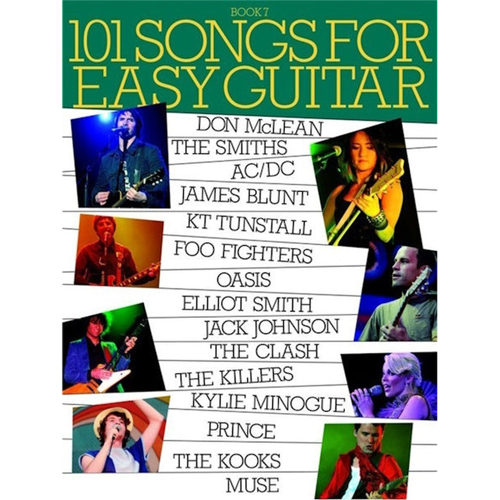 101 Songs AM995027 for Easy Guitar Book 7