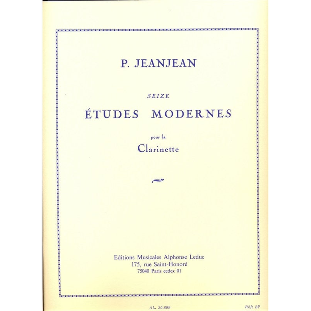 16 Modern Etudes for Clarinet