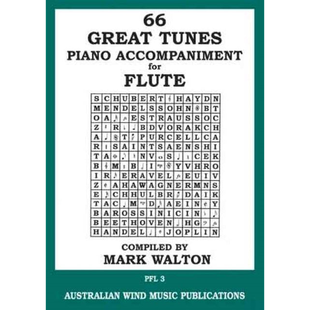 66 Great Tunes Flute Piano Accompaniment