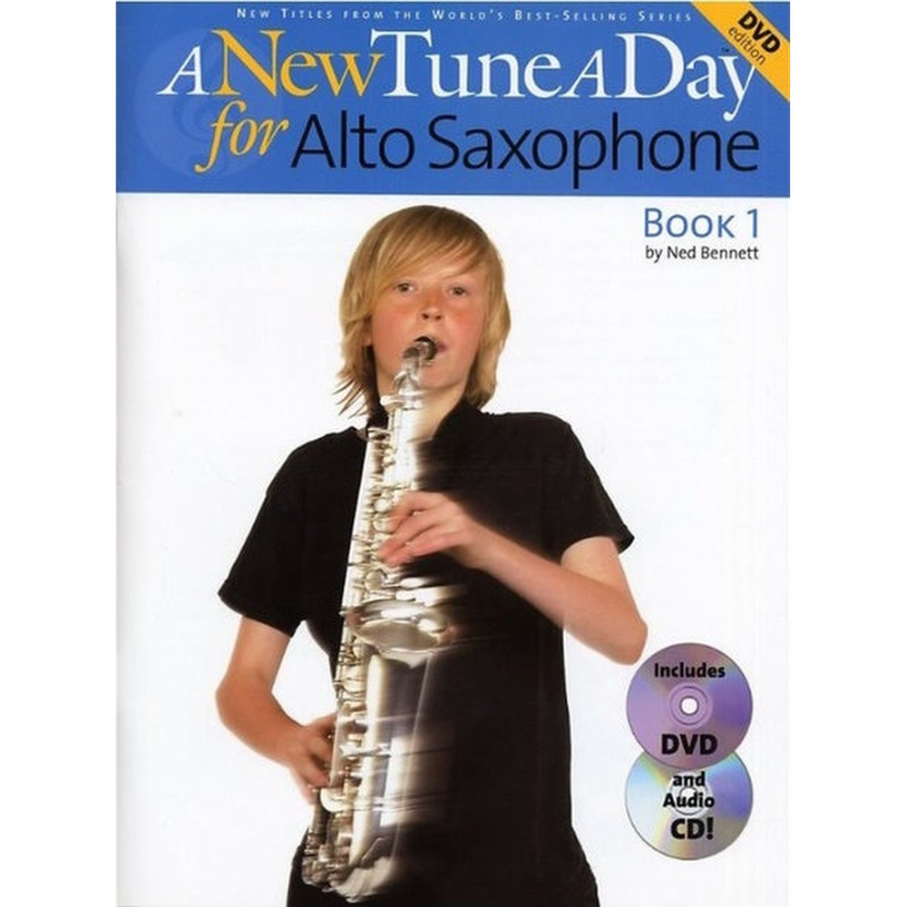 A New Tune A Day for Alto Saxophone Book 1 with CD and DVD