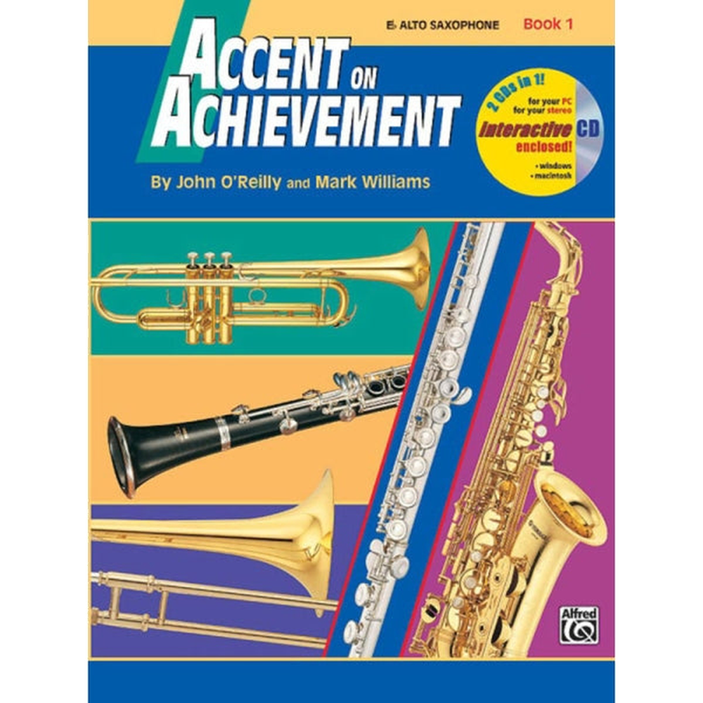 Accent On Achievement Bk 1 Alto Saxophone Eb