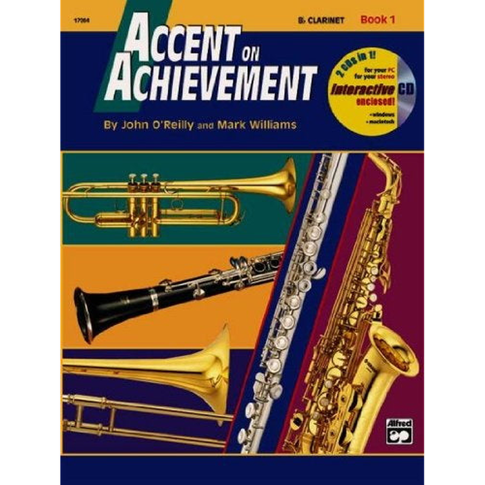 Accent On Achievement Bk 1 Bb Clarinet BCD
