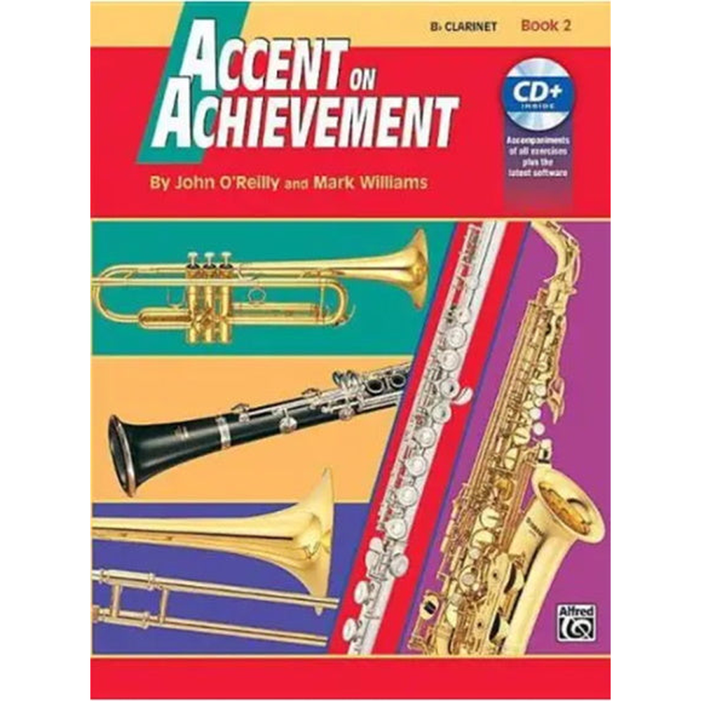 Accent on Achievement Bk 2 Bb Clarinet BCD