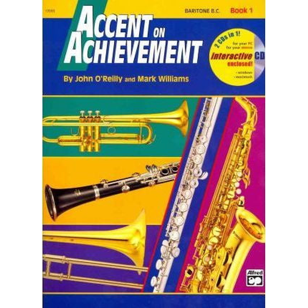 Accent On Achievement Bk 1 Bb Bass Clarinet BCD