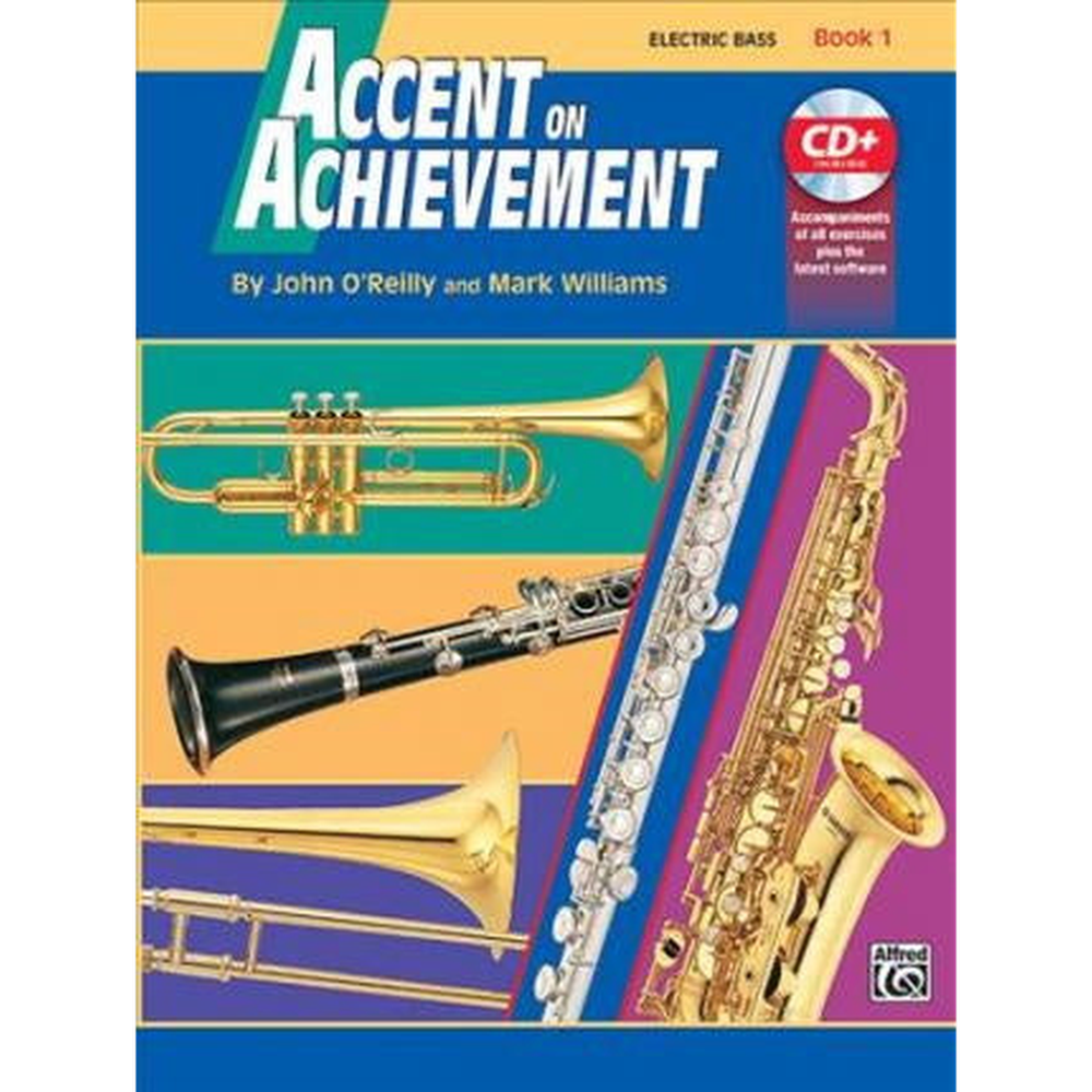 Accent On Achievement Bk 1 Electric Bass BCD