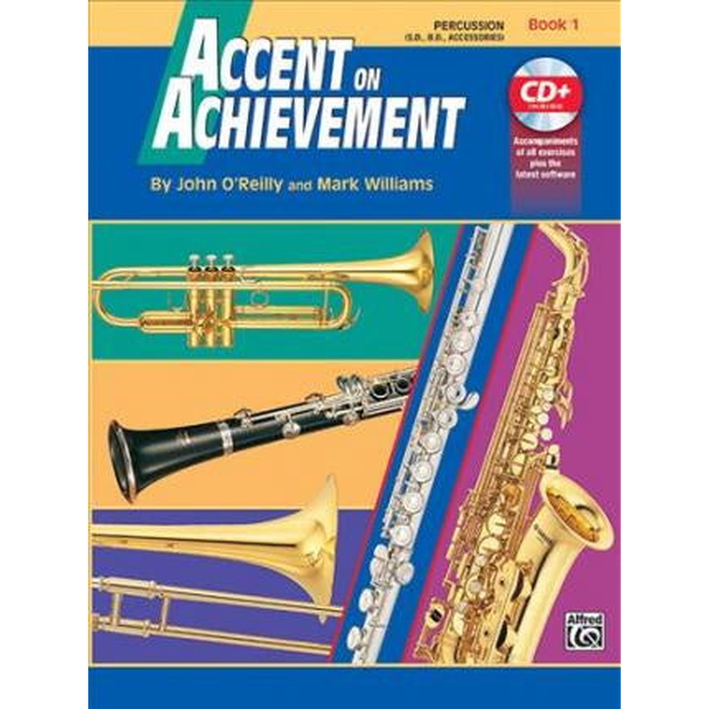 Accent On Achievement Bk 1 Percussion BCD
