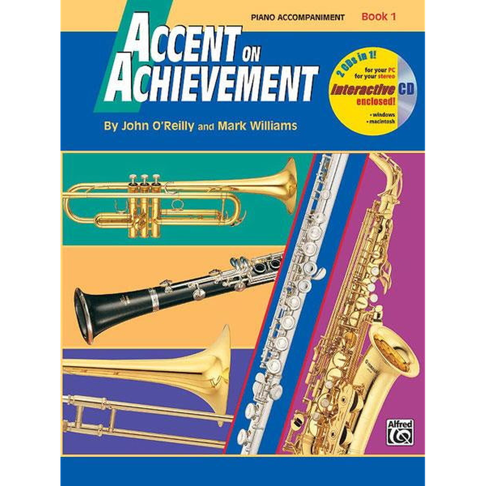 Accent On Achievement Bk 1 Piano Accompaniment BCD