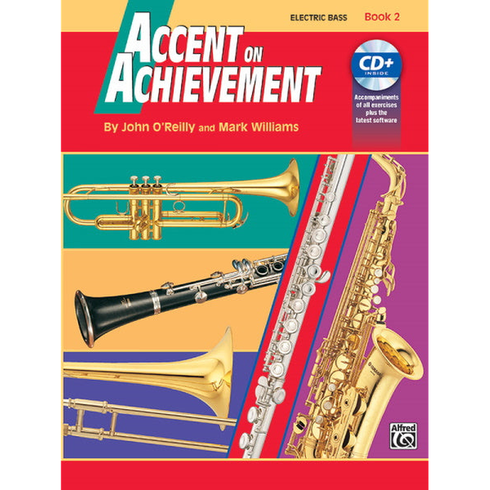 Accent On Achievement Bk 2 Electric Bass Interactive CD