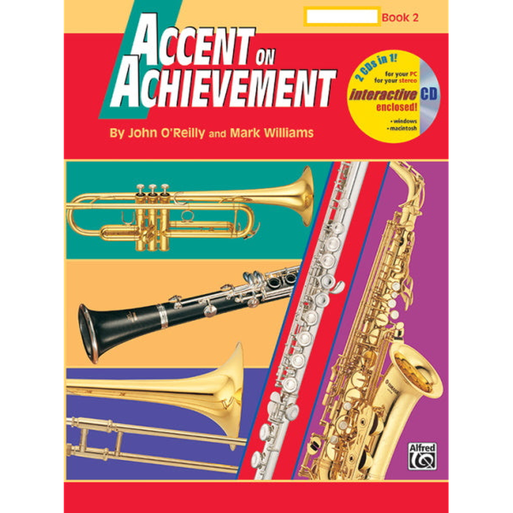Accent On Achievement Bk 2 Flute Interactive CD
