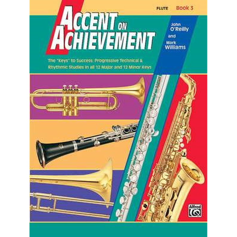 Accent On Achievement Bk 3 Flute