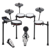 Alesis Nitro Max 8pc Electronic Drum Kit with Mesh Heads and Bluetooth