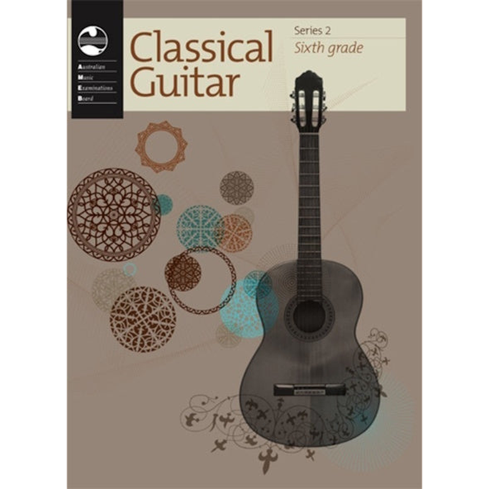 AMEB Classical Guitar Series 2 Grade 6 Book