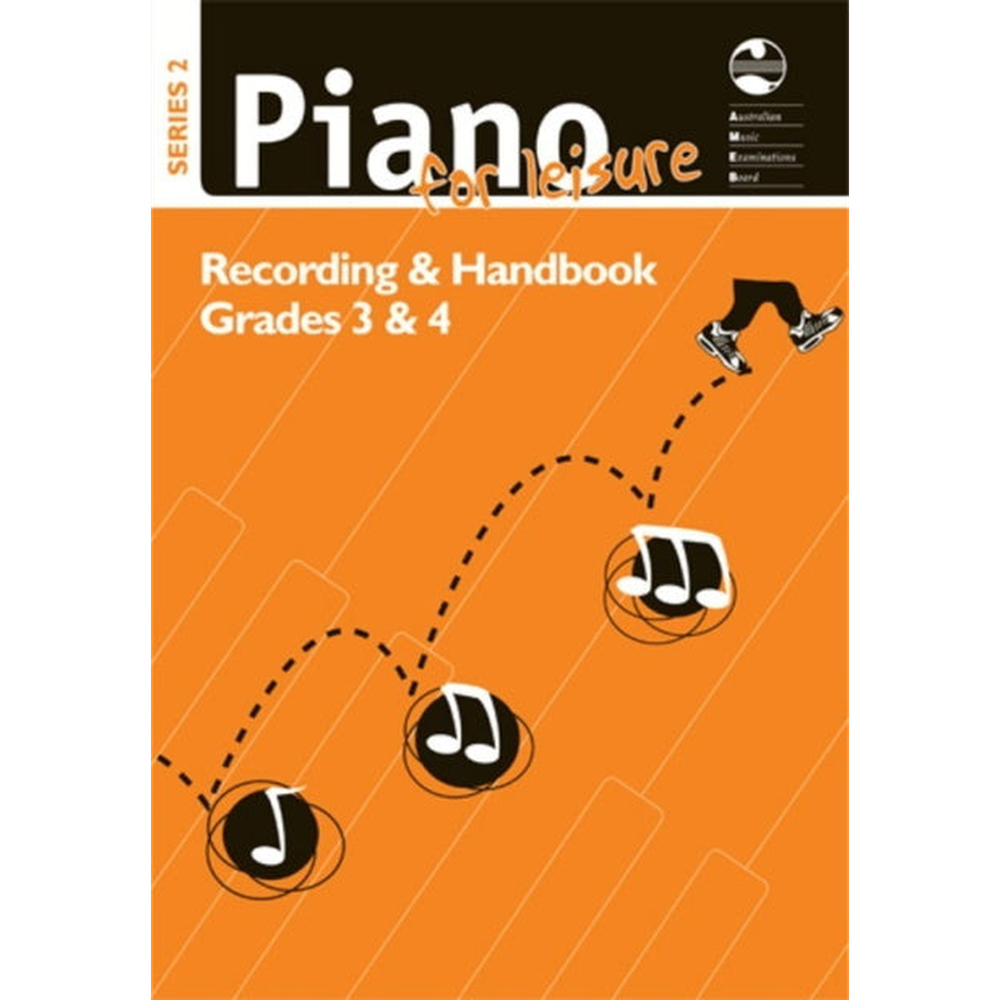AMEB Piano For Leisure Grade 3 & 4 Series 2 CD Recording Handbook
