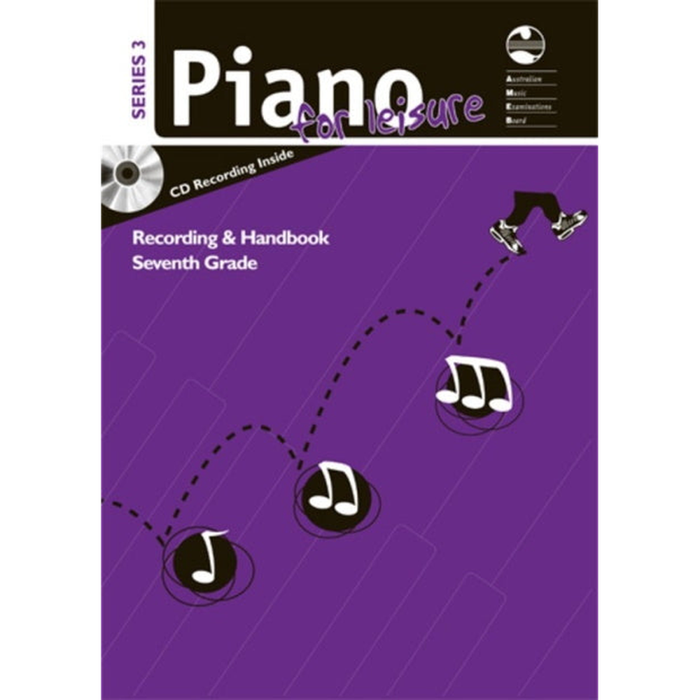 AMEB Piano For Leisure Grade 7 Series 3 CD Recording Handbook