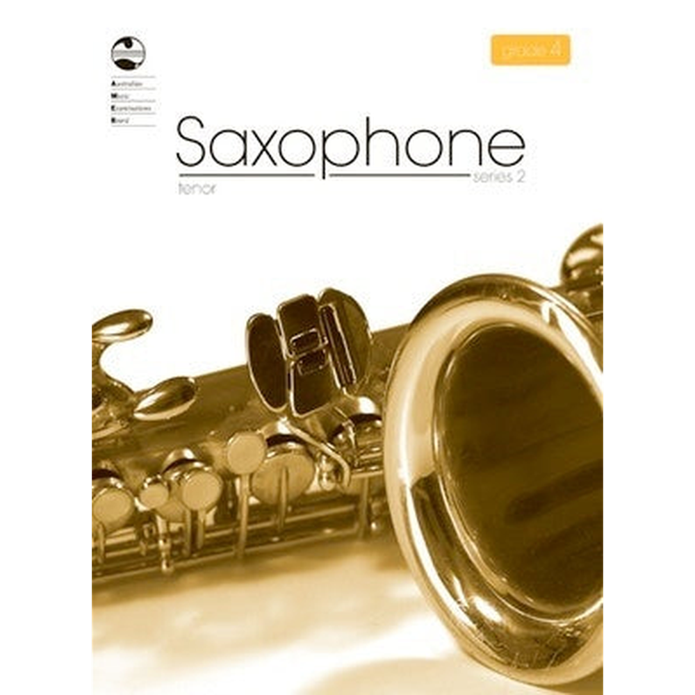 AMEB Tenor Saxophone Series 2 Grade 4 Examination Book