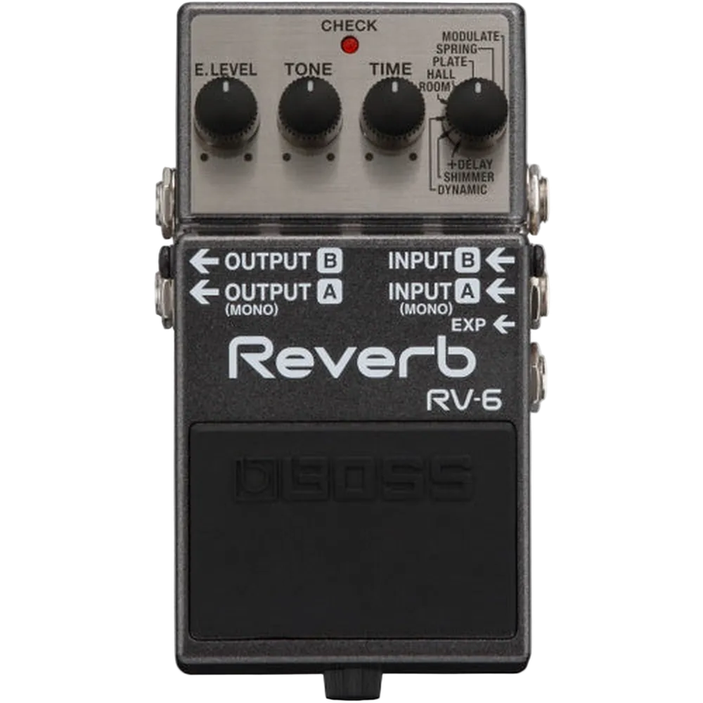 Boss RV-6 Digital Reverb Guitar Effects Pedal