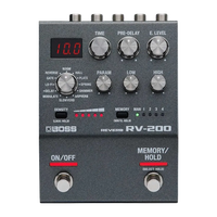 Boss RV200 Reverb Pedal