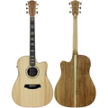 Cole Clark CCFL3EC-BB Bunya-Blackwood Acoustic Electric Guitar with Case