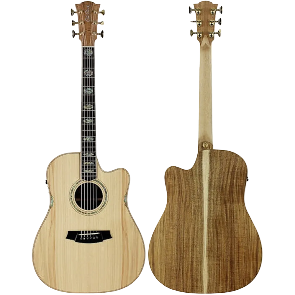 Cole Clark CCFL3EC-BB Bunya-Blackwood Acoustic Electric Guitar with Case