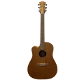 Cole Clark Fat Lady 1 CCFL1EC-LH-SSO Acoustic Electric Guitar with Gigbag Southern Silky Oak