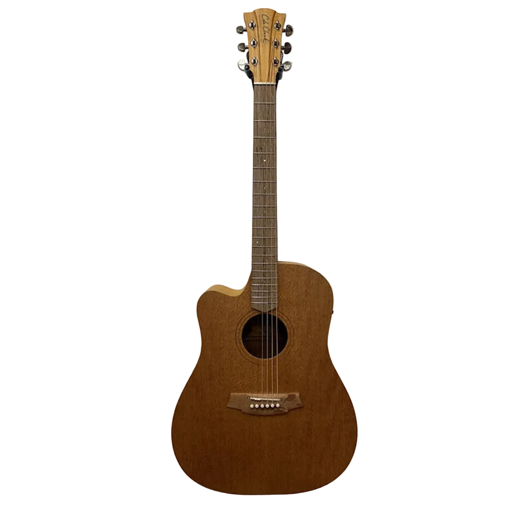 Cole Clark Fat Lady 1 CCFL1EC-LH-SSO Acoustic Electric Guitar with Gigbag Southern Silky Oak
