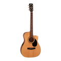 Cort AF515CE Acoustic Electric Guitar With Cutaway And Bag Open Pore