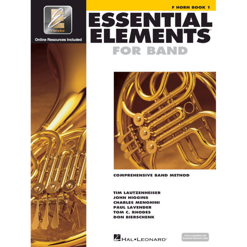 Essential elements for Band F Horn Book 1