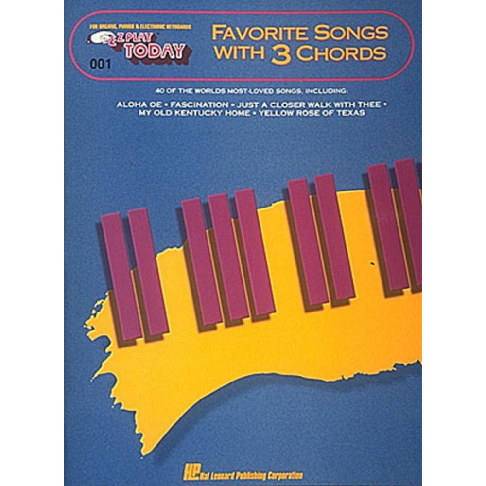 EZPlay Today 001 Favorite Songs with 3 Chords