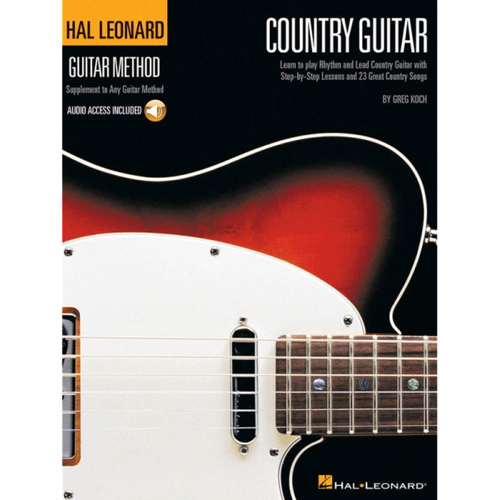 Hal Leonard Country Guitar Method with CD