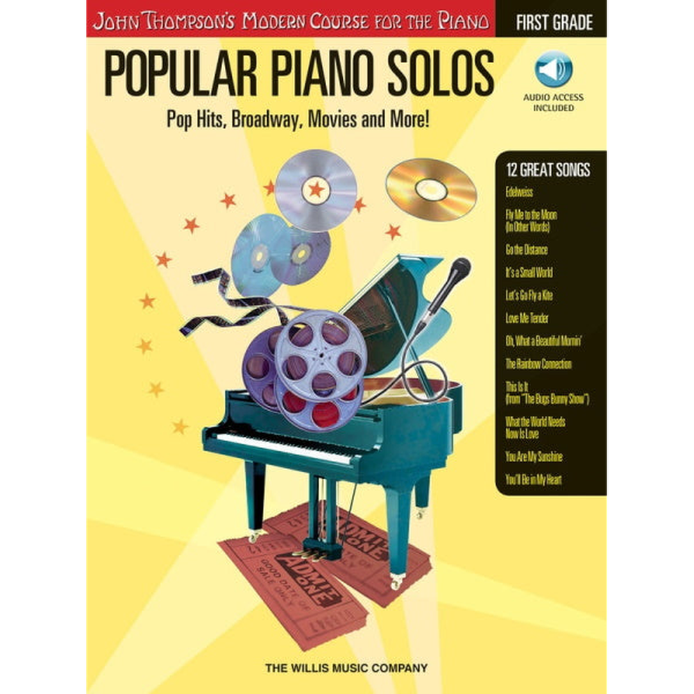 John Thompson's Popular Piano Solos First Grade BOLA