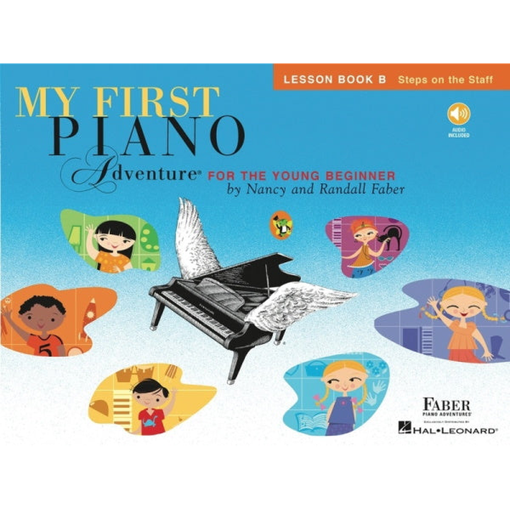 My First Piano Adventure Lesson Book B with Online Audio