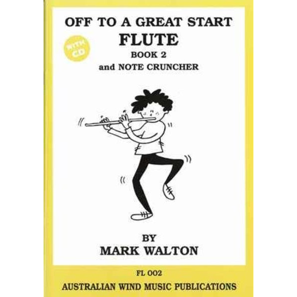 Off to a Great Start for Flute Book 2 and Note Cruncher