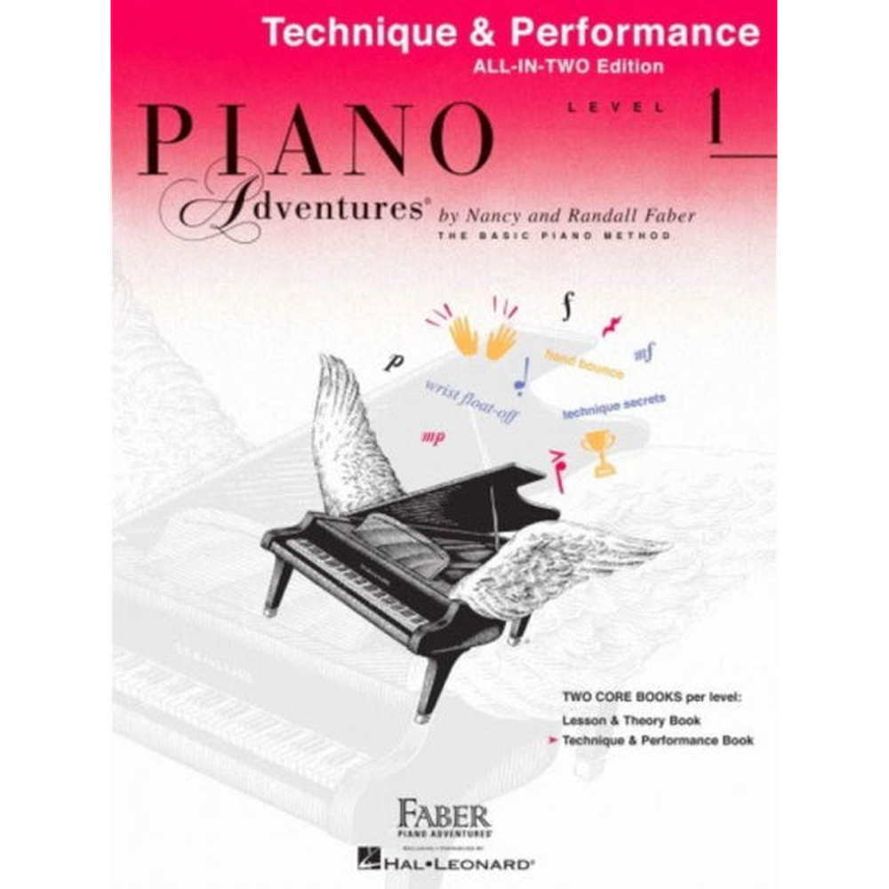 Piano Adventures All-In-Two-Technique & Performance Level 1