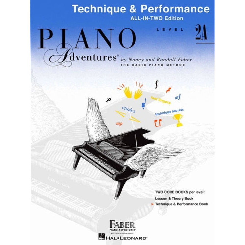 Piano Adventures All-In-Two Technique & Performance Level 2A