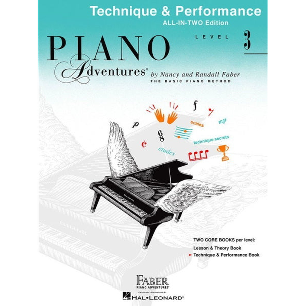Piano Adventures All-In-Two Technique & Performance Level 3
