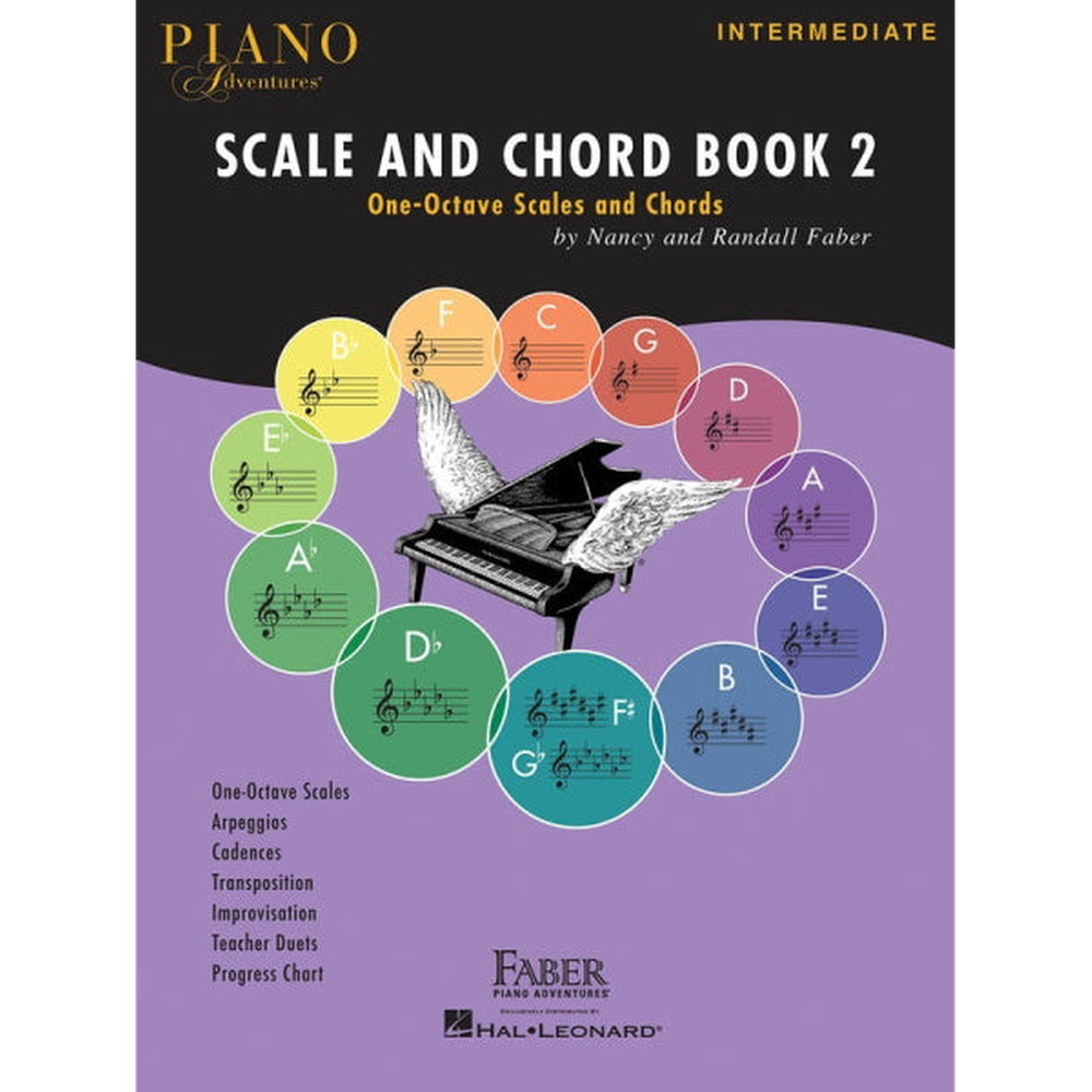 Piano Adventures Scale and Chord Book 2 Intermediate