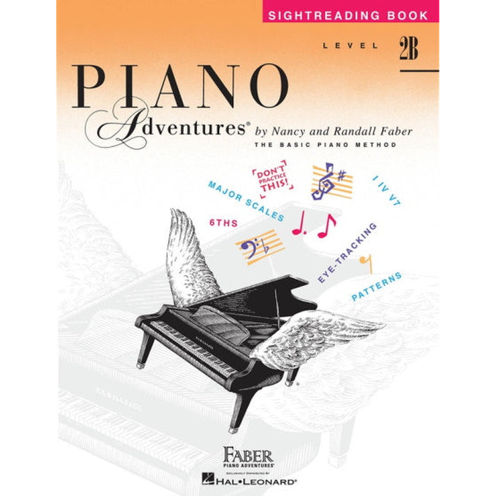 Piano Adventures Sightreading Book Level 2B