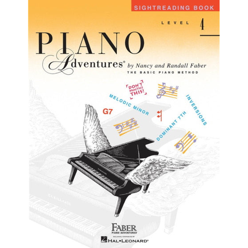 Piano Adventures Sightreading Book Level 4
