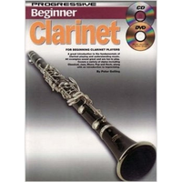 Progressive Beginner Clarinet Book plus CD and DVD