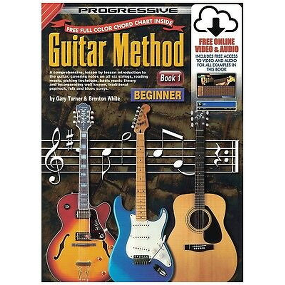 Progressive Guitar Method Book 1 Beginner