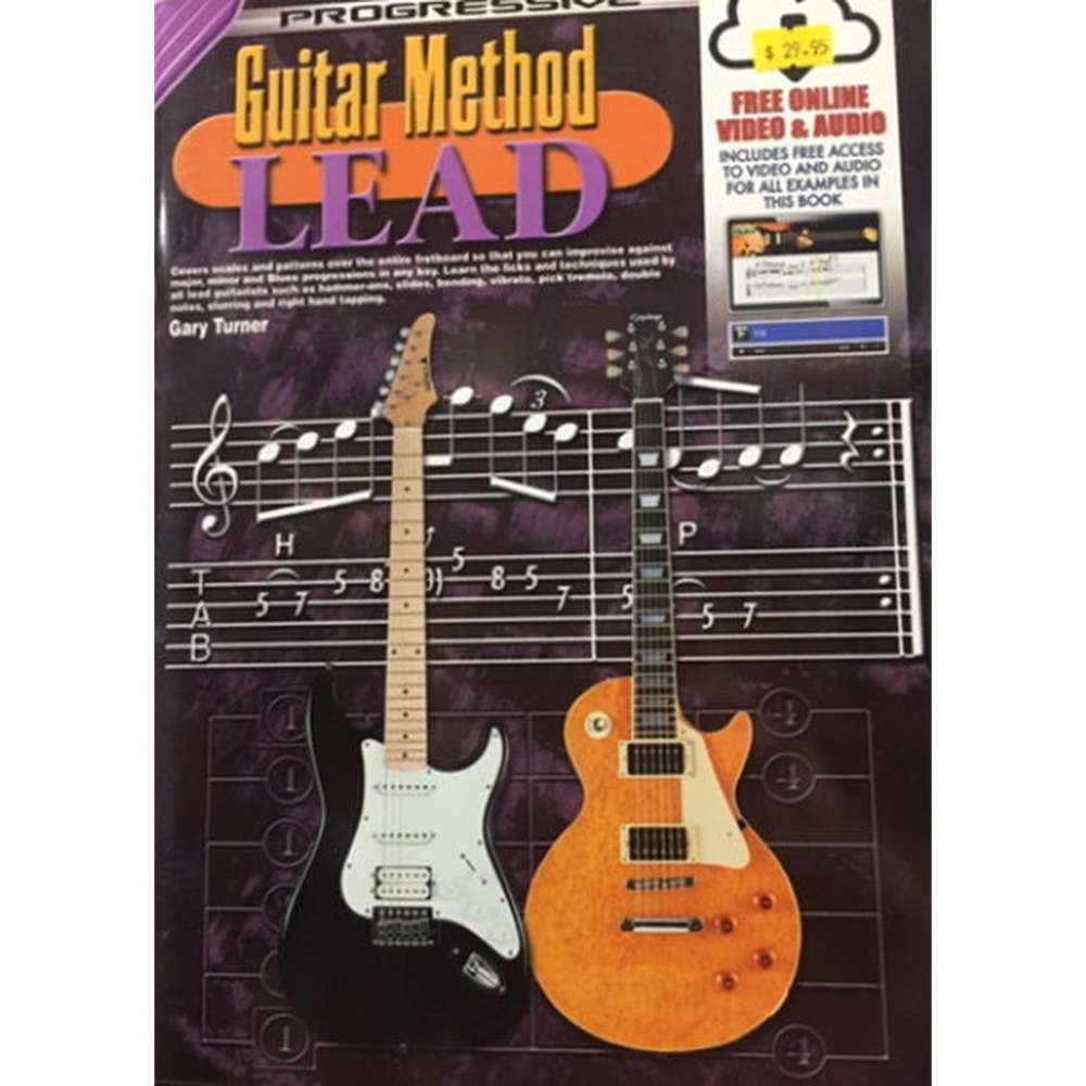 Progressive Guitar Method Lead Includes Free Online Video & Audio Access
