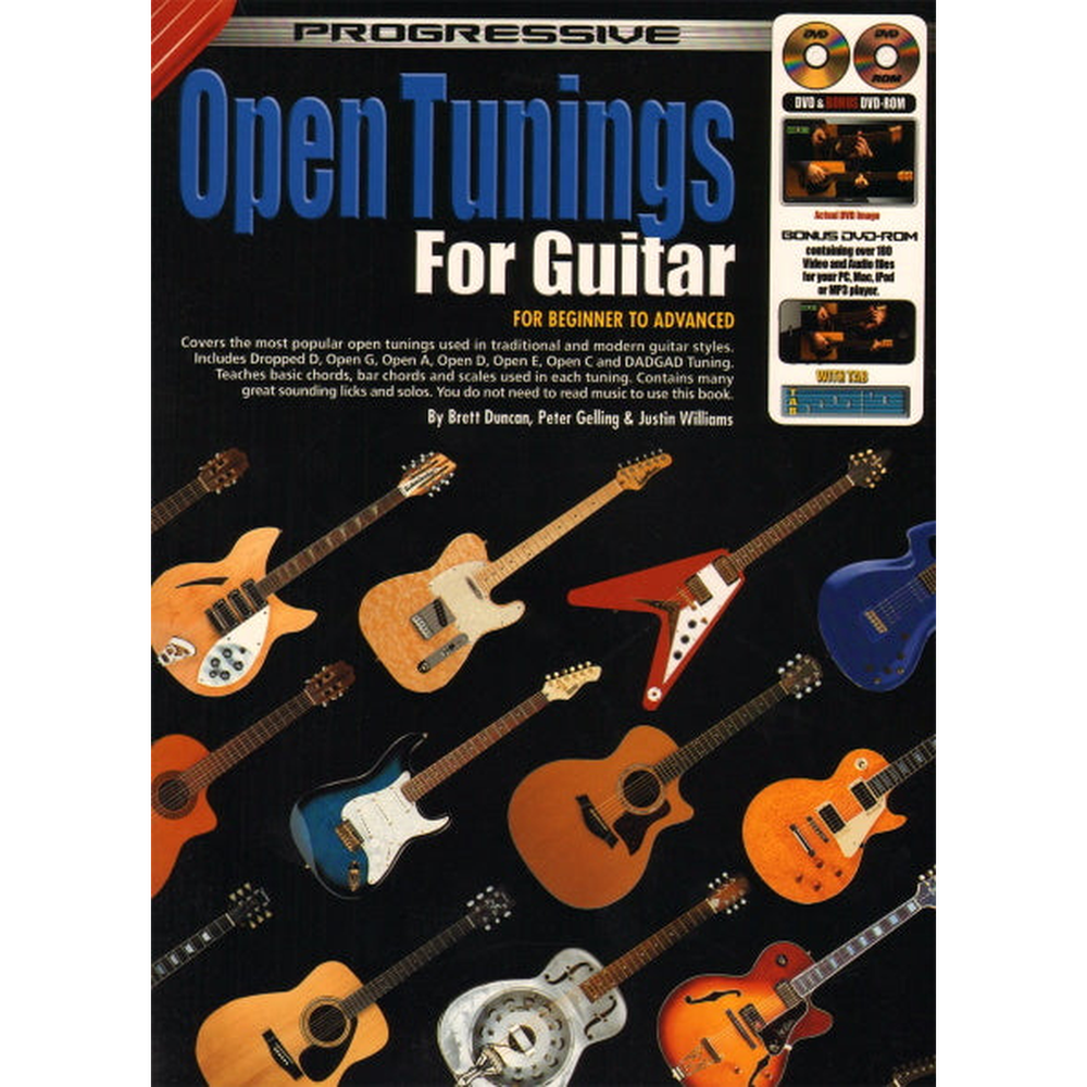 Progressive Open Tunings for Guitar