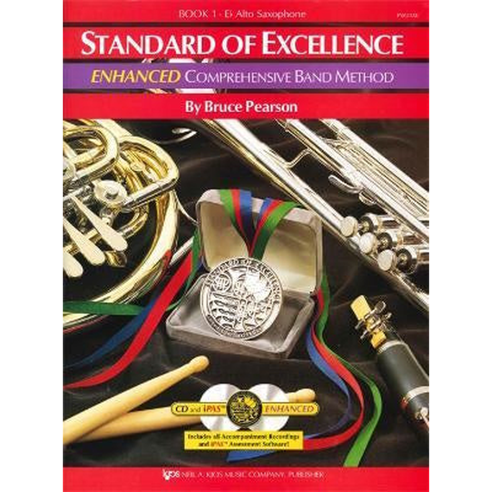 Standard of Excellence Book 1 Alto Saxophone with CD and IPAS Assessment Software