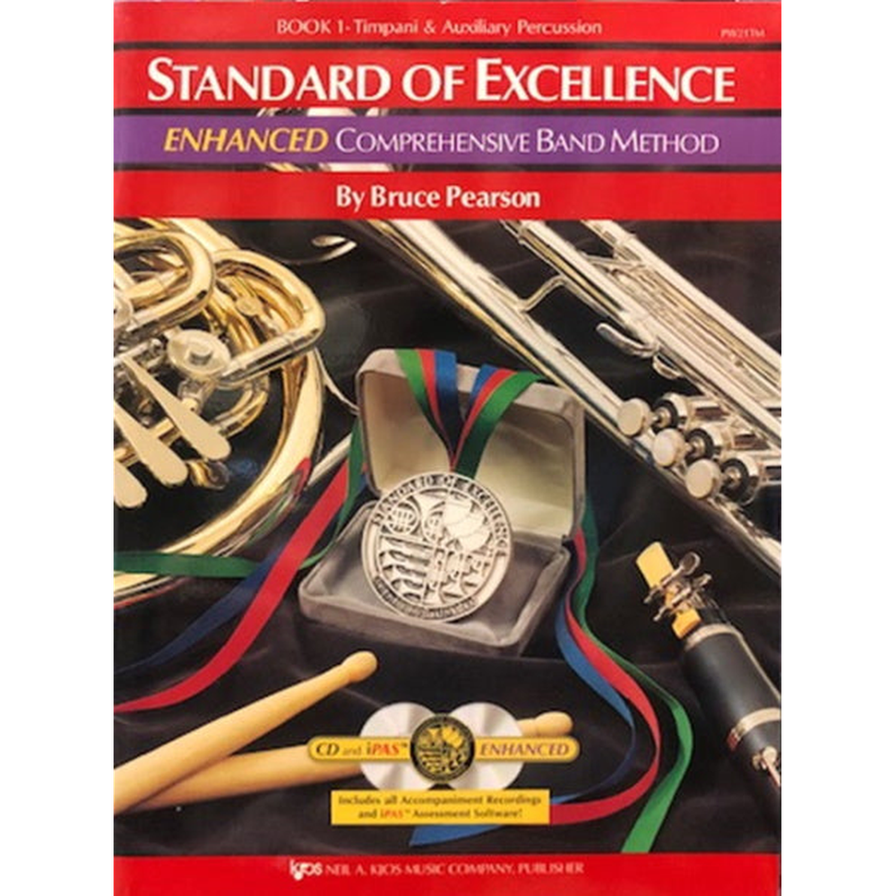 Standard of Excellence Book 1 Timpani & Auxilliary Percussion 2004 Edition
