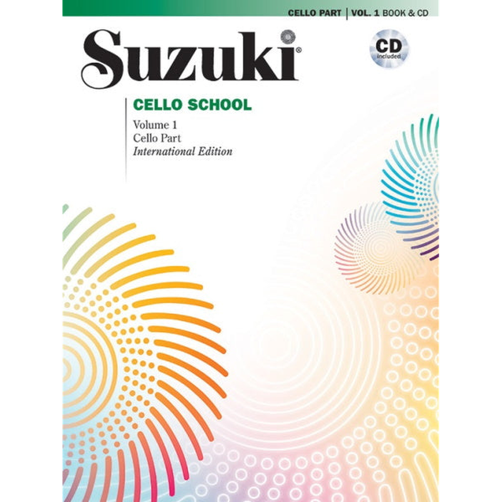 Suzuki Cello School Volume 1 Book and CD