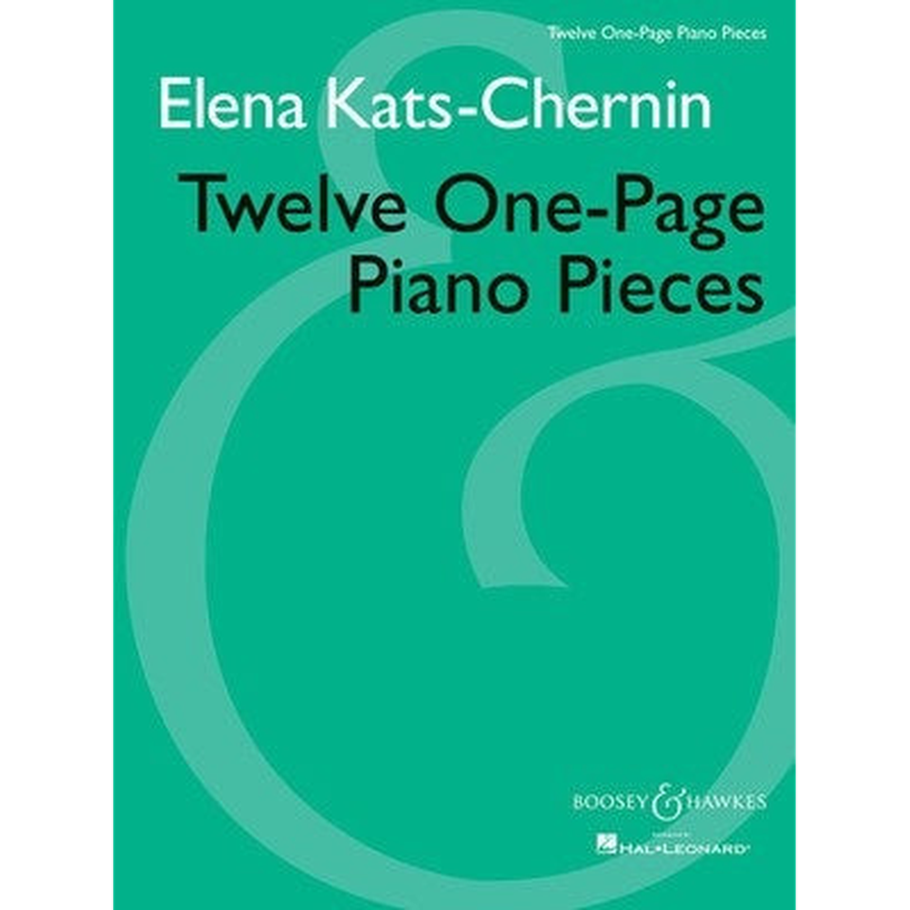 Twelve One-Page Piano Pieces