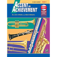 Accent On Achievement Bk 1 Bb Bass Clarinet BCD
