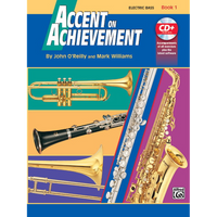 Accent On Achievement Bk 1 Electric Bass BCD